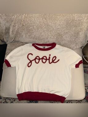 Queen Of Sparkles Arkansas “Sooie” Sweater